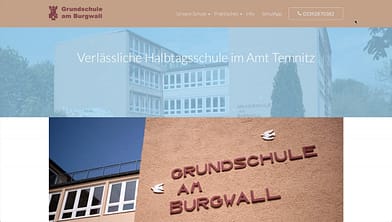 Webdesing Neuruppin: Website Grundschule Webdesing Neuruppin: