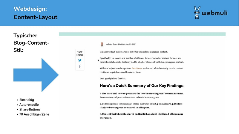 Webdesign Webmuli Content Template einspaltig Webdesign Webmuli Content Template einspaltig