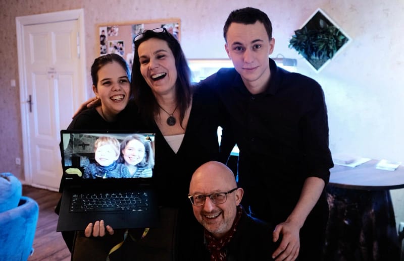 zusammenkommen1920 Webdesign Agentur Inhaber Andreas Hahm-Gerling mit Familie